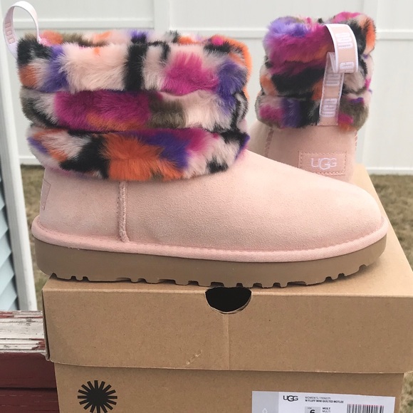 UGG Fluff Mini Quilted Motlee - Picture 2 of 7